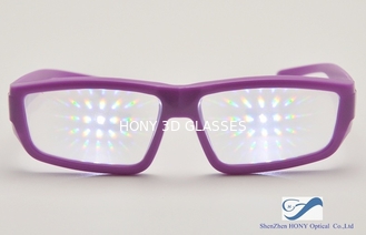 सिनेमा के लिए प्लास्टिक फ्रेम परिपत्र फूट डालना 3 डी चश्मा विरोधी स्क्रैच